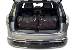 Torby Do Bagażnika Renault Espace Hev 2023+ 5Szt Kjust. Czarne torby podróżne KJUST, bez wzorów, z kauczuku. Za 1,502.00 zł.