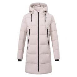 Damski płaszcz jeździecki Euro-Star Carry. Białe płaszcze EURO-STAR, na zimę, l, bez wzorów, eleganckie, bez kaptura. Za 583.00 zł.
