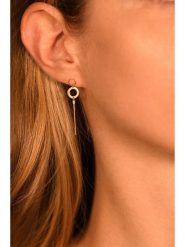 OR ÉCLAT Złote kolczyki-wkrętki "Tina" rozmiar: onesize. Żółte kolczyki Or Éclat, złote. Za 542.95 zł.