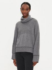 Pinko Golf Vigne 104056 A1A7 Szary Relaxed Fit. Szare swetry Pinko, l, bez wzorów, z syntetyku, bez ramiączek. Za 699.99 zł.
