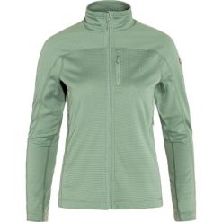 Bluza polarowa damska Fjällräven Abisko Lite Fleece. Czarne bluzy z kapturem Fjällräven, s, bez wzorów, z materiału, bez kaptura, narciarskie. Za 746.40 zł.