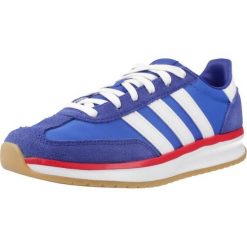 Buty ADIDAS RUN 70s 2.0 Niebieski. Niebieskie trekkingi adidas, bez wzorów, ze skóry, bez zapięcia, trekkingowe. Za 304.15 zł.