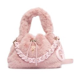 Torebka Guess. Czerwone torebki klasyczne Guess, z aplikacjami, klasyczne, bez dodatków. Za 264.99 zł.