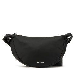 Saszetka HUGO. Czarne listonoszki Hugo, bez wzorów, bez dodatków. Za 319.99 zł.