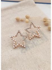 Atelier MIU Pozłacane kolczyki-wkrętki z cyrkoniami rozmiar: onesize. Żółte kolczyki atelier MIU, z cyrkonią, pozłacane. Za 39.99 zł.