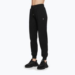 Spodnie treningowe damskie Cardio Bunny Hail. Czarne spodnie dresowe Cardio Bunny, bez wzorów. Za 79.99 zł.