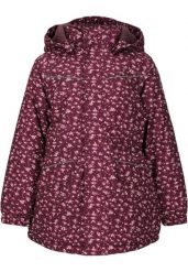 Parka z nadrukiem dziecko Zigzag Angelina V2. Czarne płaszcze ZIGZAG, l, bez wzorów, z materiału, młodzieżowe, bez kaptura. Za 305.50 zł.