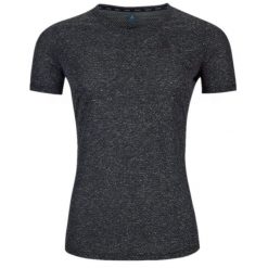 Koszulka tech. damska Odlo T-shirt crew neck s/s ACTIVE 365 LINENCO. Żółte t-shirty ODLO, s, bez wzorów, sportowe, bez kołnierzyka, bez ramiączek. Za 224.99 zł.
