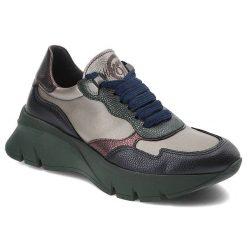 Szare Sneakersy Hispanitas Półbuty Sportowe Premium. Szare półbuty wsuwane Hispanitas, bez wzorów, ze skóry, eleganckie, bez obcasa. Za 575.99 zł.