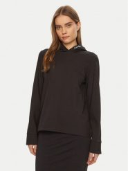 Calvin Klein Jeans Bluza J20J224722 Czarny Regular Fit. Czarne bluzy Calvin Klein Jeans, l, bez wzorów, z jeansu, bez kaptura. Za 229.99 zł.