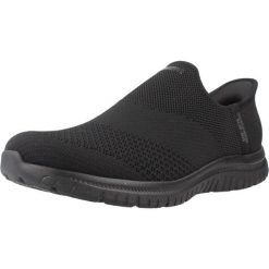 Tenisówki Skechers Model Slip-ins Virtue - Sleek Kolor Czarny. Czarne trampki Skechers, bez wzorów, z tkaniny, sportowe, bez zapięcia. Za 299.99 zł.