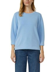 S.Oliver Bluza w kolorze błękitnym rozmiar: 42. Niebieskie bluzy S.Oliver, s, bez wzorów, bez kaptura. Za 134.95 zł.