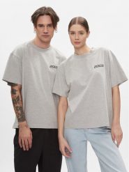 2005 T-Shirt Unisex Basic Tee Szary Relaxed Fit. Szare t-shirty 2005, xl, bez wzorów, z bawełny, bez kołnierzyka, bez ramiączek. Za 149.99 zł.