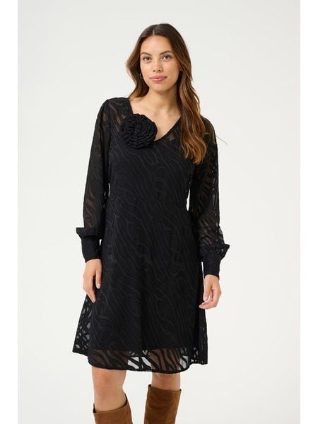 Cream Sukienka "Yana" w kolorze czarnym rozmiar: 42. Czarne sukienki Cream, bez wzorów, bez kołnierzyka, bez ramiączek, midi. Za 153.71 zł.