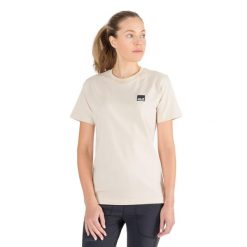 T-shirt damski Jack Wolfskin 365. Brązowe t-shirty Jack Wolfskin, s, bez wzorów, sportowe, bez kołnierzyka, bez ramiączek. Za 59.99 zł.