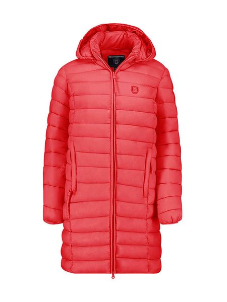 Canadian Peak Płaszcz pikowany "Akitaleak" w kolorze czerwonym rozmiar: M. Czerwone płaszcze Canadian Peak, m, bez wzorów, bez kaptura. Za 218.05 zł.