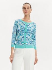 Luisa Spagnoli Kardigan Crostone 58242 Niebieski Regular Fit. Niebieskie swetry Luisa Spagnoli, s, bez wzorów, z syntetyku, bez ramiączek. Za 779.99 zł.