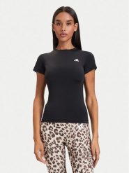 Adidas Koszulka techniczna Primelift Essentials Workout Contour T-Shirt KD0108 Czarny Slim Fit. Czarne t-shirty sportowe adidas, l, bez wzorów, z syntetyku, bez ramiączek, na fitness i siłownię. Za 129.99 zł.