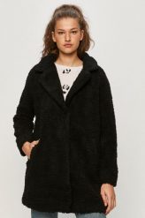 Only Płaszcz damski kolor czarny przejściowa. Czarne płaszcze ONLY, l, bez wzorów, klasyczne, bez kaptura. Za 229.99 zł.