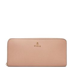 Duży Portfel Damski Furla. Czerwone portfele Furla, bez wzorów. Za 639.99 zł.