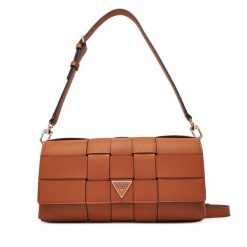 Torebka Guess. Brązowe torebki klasyczne Guess, z aplikacjami, klasyczne, bez dodatków. Za 639.99 zł.