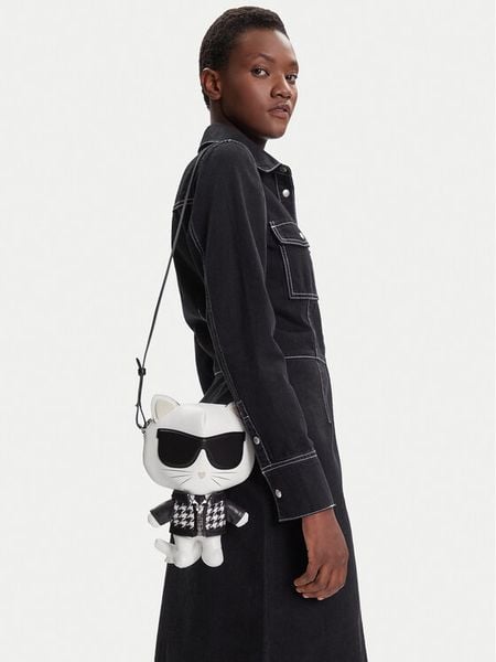 KARL LAGERFELD Torebka A3W30187 Kolorowy. Listonoszki KARL LAGERFELD, bez wzorów, ze skóry, bez dodatków. Za 943.99 zł.