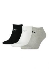 Puma Skarpety Stopki 3-Pack 94710907. Białe skarpetki Puma, bez wzorów, z bawełny. Za 36.99 zł.