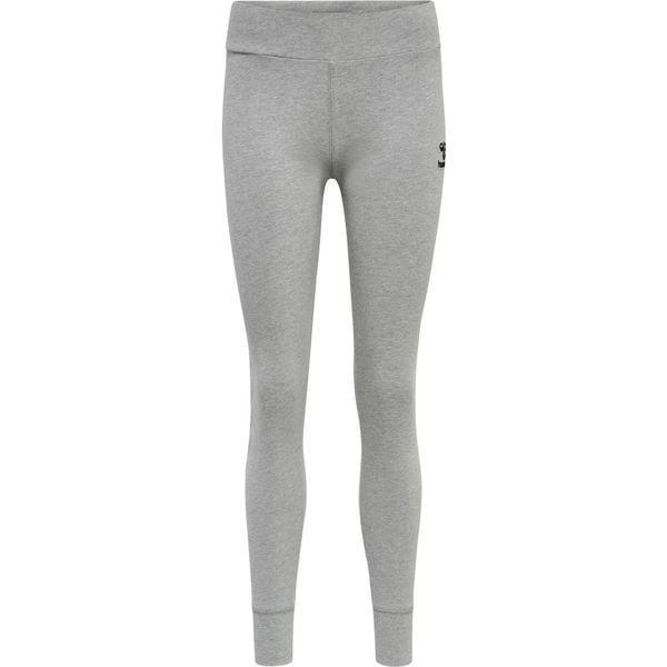 Damskie legginsy bawełniane Hummel Move Grid. Szare legginsy Hummel, bez wzorów, z bawełny. Za 169.35 zł.