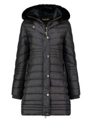 Canadian Peak Płaszcz pikowany w kolorze czarnym rozmiar: XL. Czarne płaszcze Canadian Peak, xl, bez wzorów, bez kaptura. Za 350.56 zł.