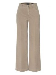 Rosner Dżinsy - Wide Leg fit - w kolorze beżowym rozmiar: 38/L32. Brązowe jeansy Rosner, l, bez wzorów, z podwyższonym stanem. Za 304.95 zł.