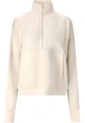 Kobieca bluza półzipowana Athlecia Jillnana. Szare bluzy bez kaptura Athlecia, l, bez wzorów, z materiału, bez kaptura, na fitness i siłownię. Za 276.50 zł.