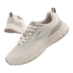 Buty CMP Nhekkar Wmn Multisport 3Q51056 P605 beżowy. Brązowe buty do biegania bez wzorów, z materiału, bez zapięcia, do biegania. Za 396.36 zł.