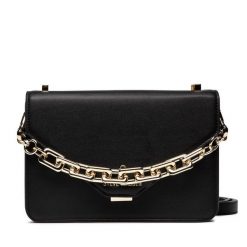 Torebka Steve Madden. Czarne torebki klasyczne Steve Madden, bez wzorów, klasyczne, bez dodatków. Za 269.99 zł.
