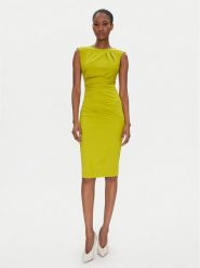 Rinascimento Sukienka koktajlowa CFC0122548003 Zielony Regular Fit. Zielone sukienki Rinascimento, xl, bez wzorów, z syntetyku, wizytowe, bez kołnierzyka, bez ramiączek. Za 339.99 zł.
