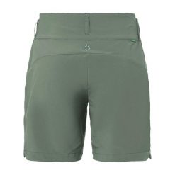 Damskie szorty bermudzkie VAUDE Skomer. Zielone szorty Vaude, bez wzorów, sportowe. Za 371.45 zł.