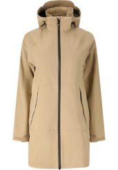 Parka dla kobiet Weather Report Brittan Pro 15000. Niebieskie płaszcze Weather Report, bez wzorów, z materiału, eleganckie, bez kaptura. Za 415.50 zł.