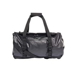 Torba sportowa unisex adidas Gear Duffel Bag pojemność 39 L. Czarne torby sportowe adidas, bez wzorów. Za 279.99 zł.
