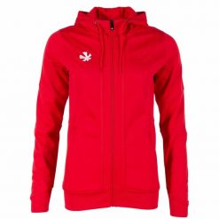 Damska bluza dresowa zapinana na zamek z kapturem Reece Australia Cleve TTS. Czerwone bluzy z kapturem REECE, m, bez wzorów, z dresówki, z kapturem, na fitness i siłownię. Za 280.50 zł.