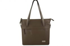 Shopperka skórzana BARBERINI'S c.Beżowa 996-9. Brązowe shopper bag Barberinis, bez wzorów, ze skóry, biznesowe, na ramię, małe, zamszowe, bez dodatków. Za 339.99 zł.