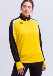 Bluza treningowa Erima Liga 2.0. Czarne bluzy Erima, s, bez wzorów, z materiału, bez ramiączek, bez kaptura. Za 171.35 zł.