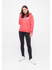 Derbe Bluza w kolorze koralowym rozmiar: XL. Różowe bluzy Derbe, xl, bez wzorów, z bawełny, bez ramiączek, z kapturem. Za 220.63 zł.