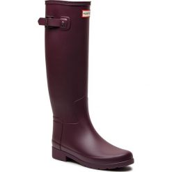 Kalosze HUNTER - Original Refined WFT1071RMA Oxblood. Czerwone kalosze Hunter, z kauczuku. Za 639.00 zł.