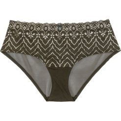 Figi "panty" bonprix oliwkowy. Bokserki damskie marki bonprix. Za 22.99 zł.