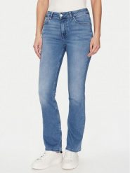 Mustang Jeansy Shelby 1016592 Niebieski Slim Fit. Niebieskie jeansy Mustang, bez wzorów, z bawełny. Za 219.99 zł.