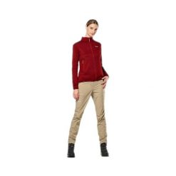 Bluza trekkingowa damska Puez Rocca PL Women. Czerwone bluzy Salewa, s, bez wzorów, bez ramiączek, bez kaptura. Za 518.99 zł.