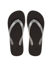 Calvin Klein Jeans Japonki Beach Sandal Monologo Tpu YW0YW01719 Srebrny. Szare japonki Calvin Klein Jeans, bez wzorów, z jeansu. Za 89.99 zł.