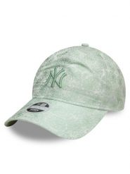 New Era Czapka z daszkiem New York Yankees Floral 9Twenty 60595377 Zielony. Zielone czapki z daszkiem New Era, bez wzorów, z materiału. Za 99.99 zł.
