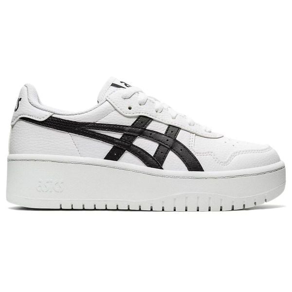 Sneakersy damskie Asics Japan S Pf. Białe buty sportowe lifestyle ASICS, bez wzorów, casualowe, bez zapięcia. Za 360.35 zł.