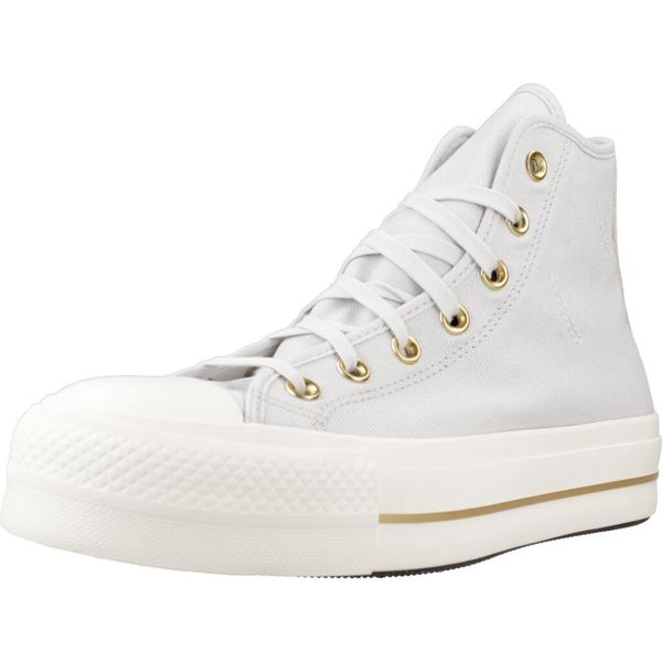 Tenisówki Converse Model Ctas Lift Hi Barely Kolor Szary. Niebieskie trampki Converse, bez wzorów, z gumy, retro, bez zapięcia. Za 387.00 zł.