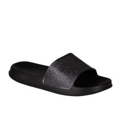 Klapki basenowe damskie Coqui Tora. Brązowe klapki Coqui, bez wzorów, sportowe, bez obcasa, bez zapięcia. Za 131.99 zł.